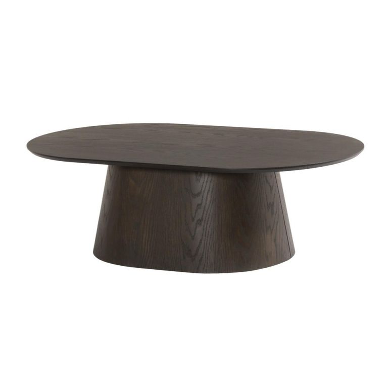 Novero Coffee Table - Oval - Large - Espresso Oak
