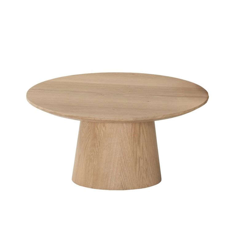 Novero Coffee Table - Round - Large - Natural Oak