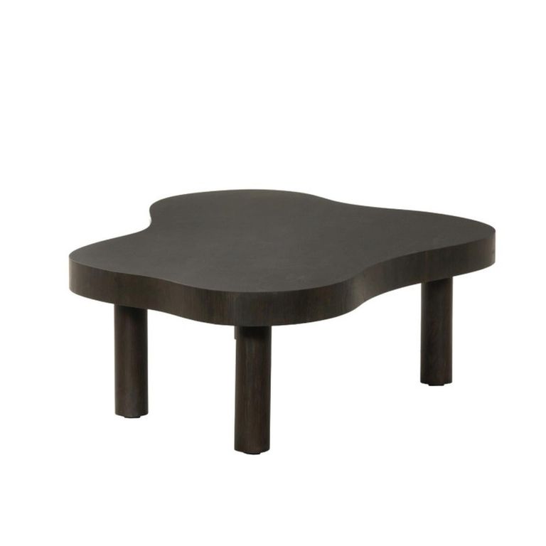 Tobago  Coffee Table - Abstract - Low - Espresso Oak