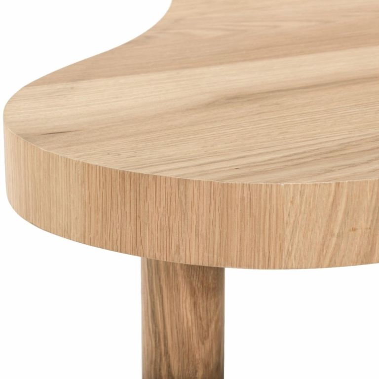 Tobago  Coffee Table - Abstract - Low - Natural Oak