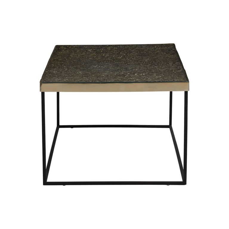 Akola Coffee Table - Glass and Gold