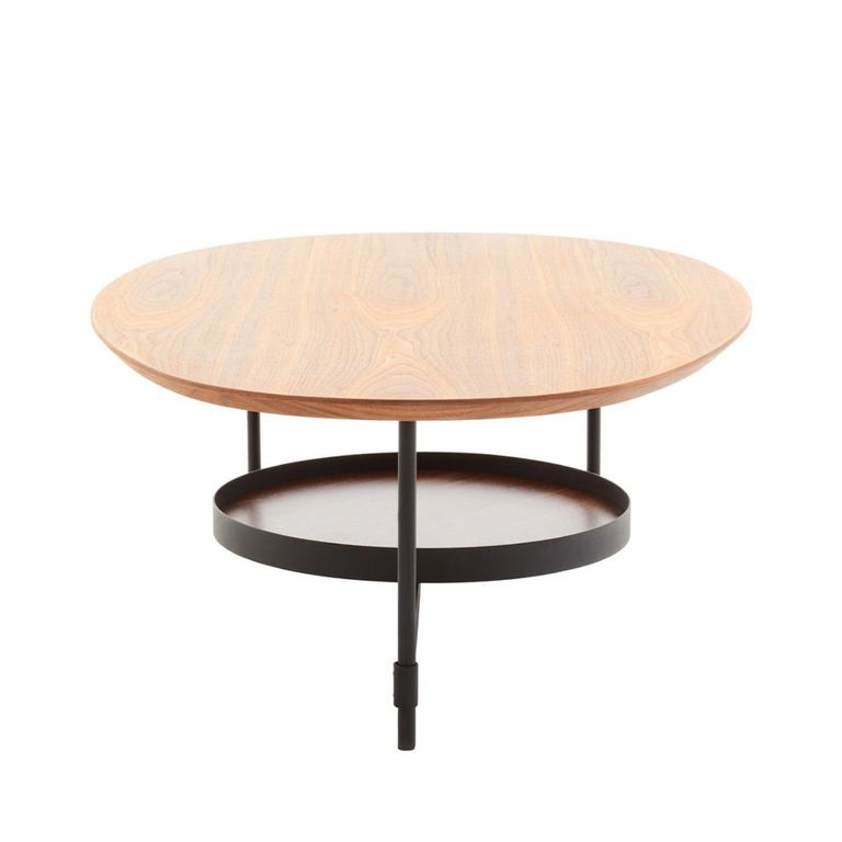 Doha Coffee Table - Oval - Walnut