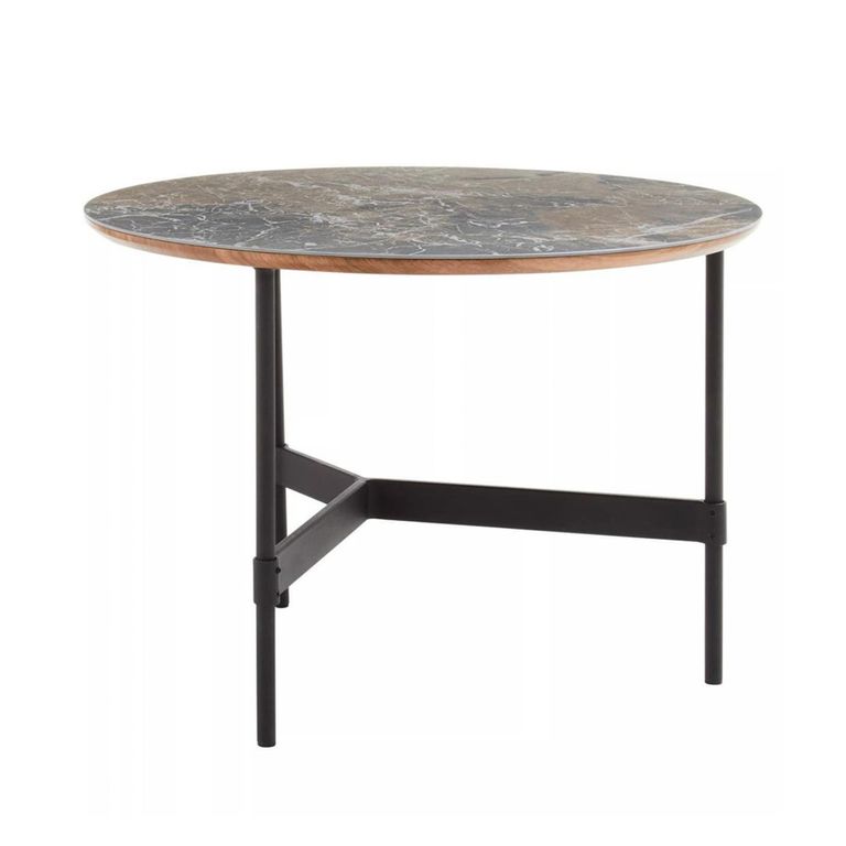 Doha Coffee Table - Round - Grey Slate