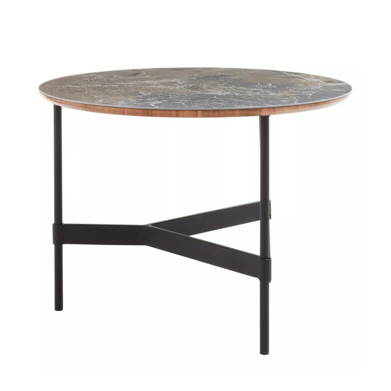 Doha Coffee Table - Round - Grey Slate