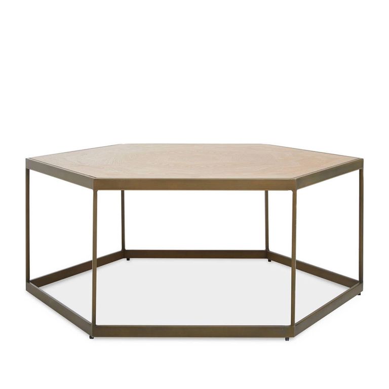 Grenoble Coffee Table - Hexagonal - Oak