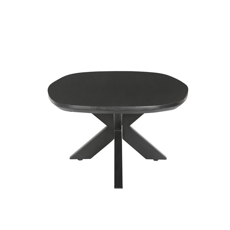 Jesper Coffee Table - Oval - Large - Black - Mango Wood