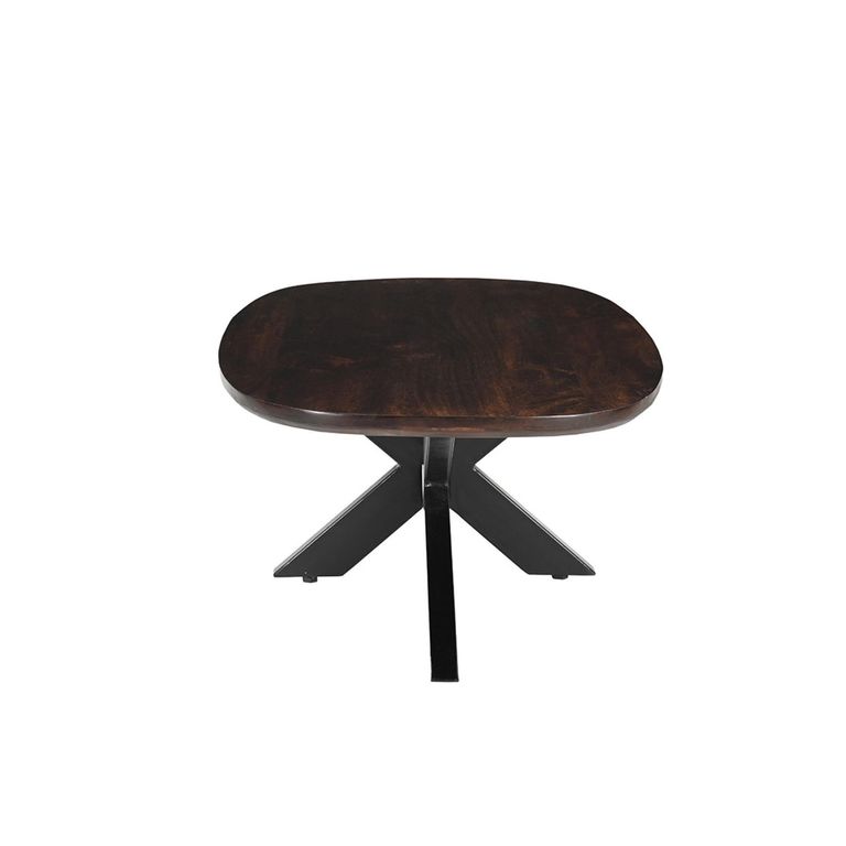 Jesper Coffee Table - Oval - Large - Chestnut - Mango Wood
