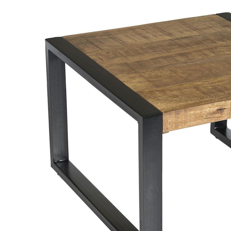 Nairobi Coffee Table - Square - Natural - Rustic Mango Wood
