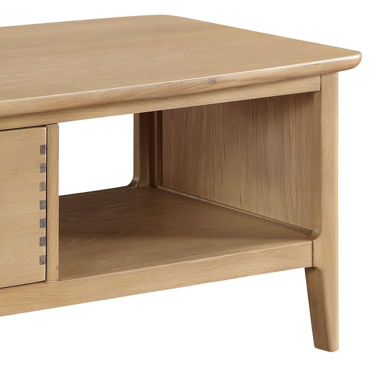 Cotswold Oak Storage Coffee Table - Natural