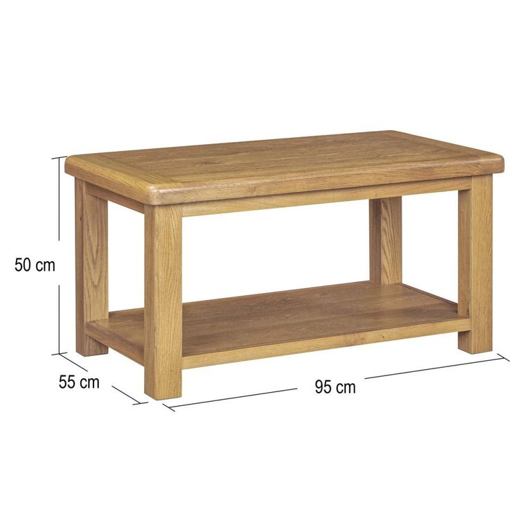 Dorchester Coffee Table - Rustic Oak
