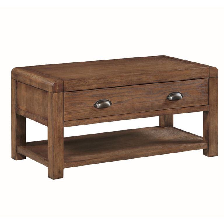 Oakridge Storage Coffee Table - Dark Oak
