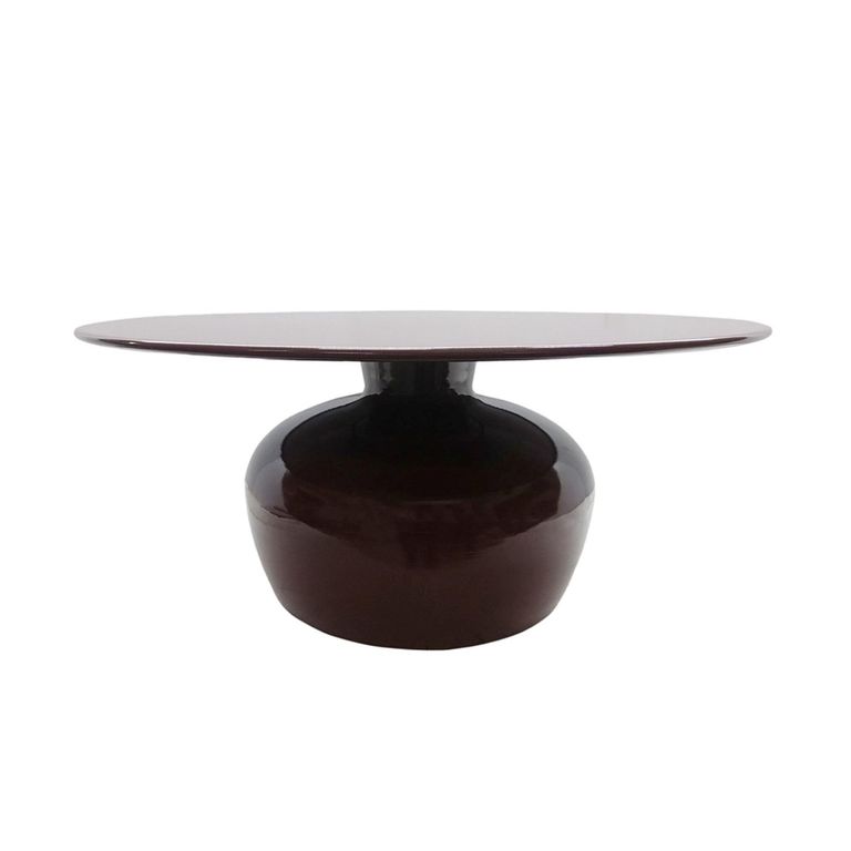 Brix Mila Coffee Table - Round - Rust - Metal