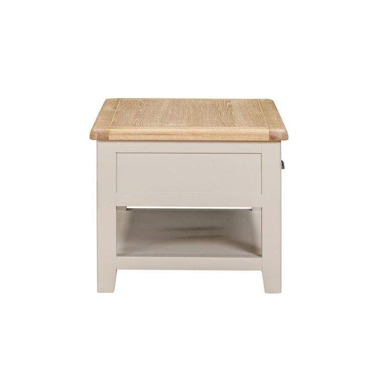 Windermere Painted Storage Coffee Table - Oyster Grey
