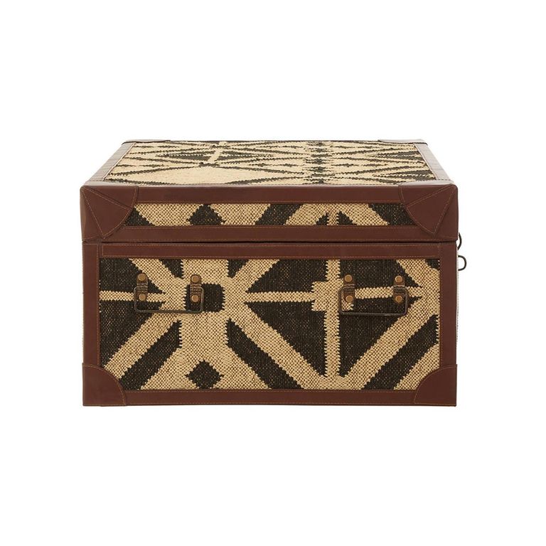 Aztec Coffee Table - Brown - Storage Trunk
