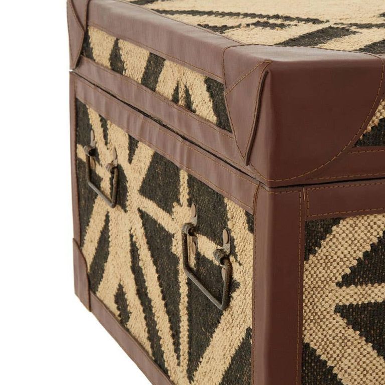 Aztec Coffee Table - Brown - Storage Trunk