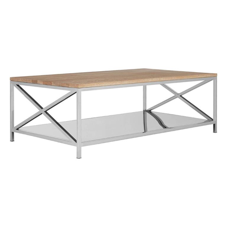 Chiswick Coffee Table - Oak and Metal