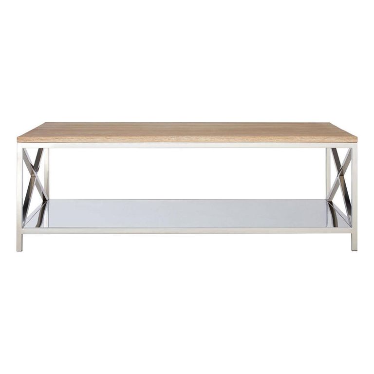 Chiswick Coffee Table - Oak and Metal
