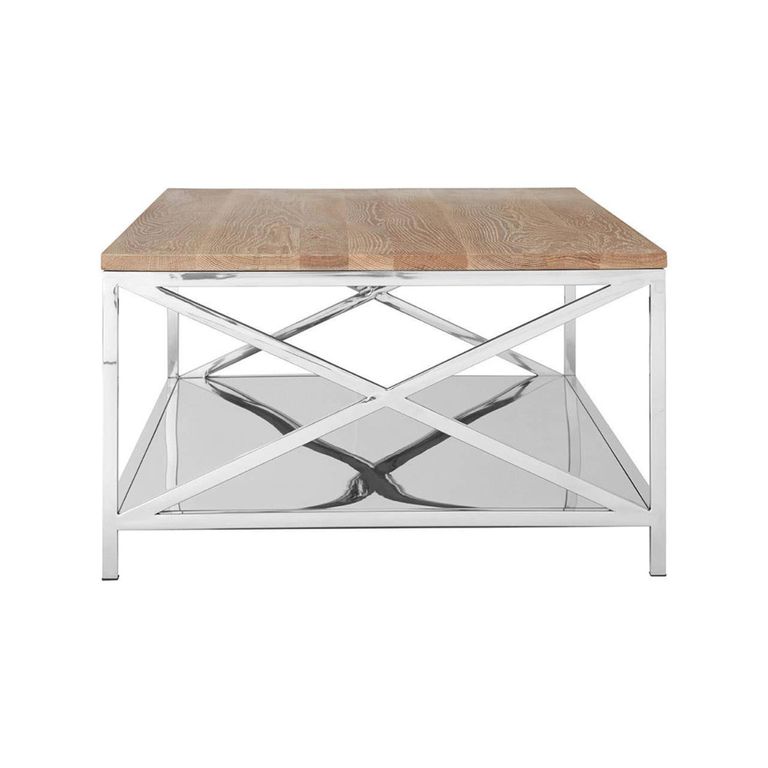 Chiswick Coffee Table - Oak and Metal