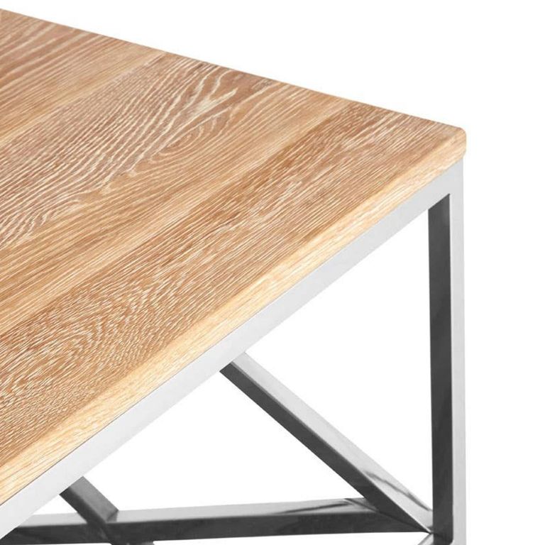 Chiswick Coffee Table - Oak and Metal