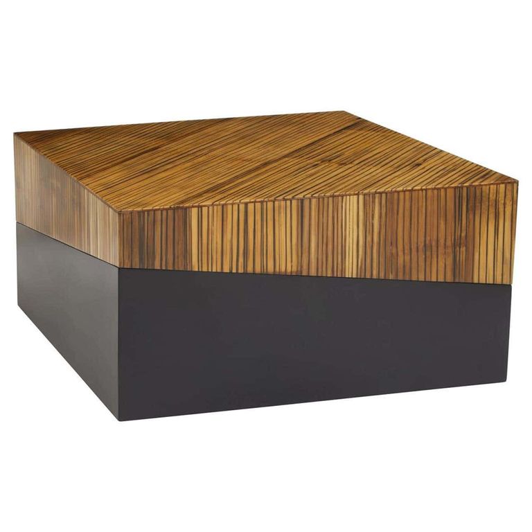 Gabor Coffee Table - Square - Natural Bamboo
