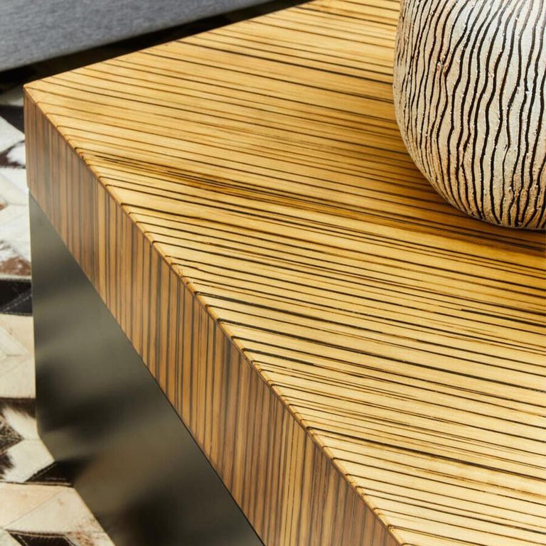 Gabor Coffee Table - Square - Natural Bamboo