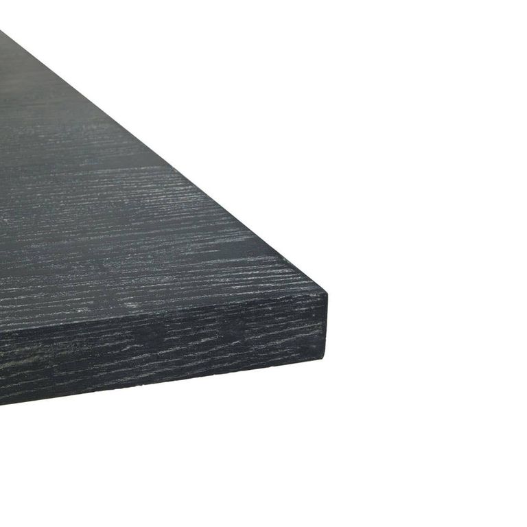 Lena Coffee Table - Square - Black - Oak