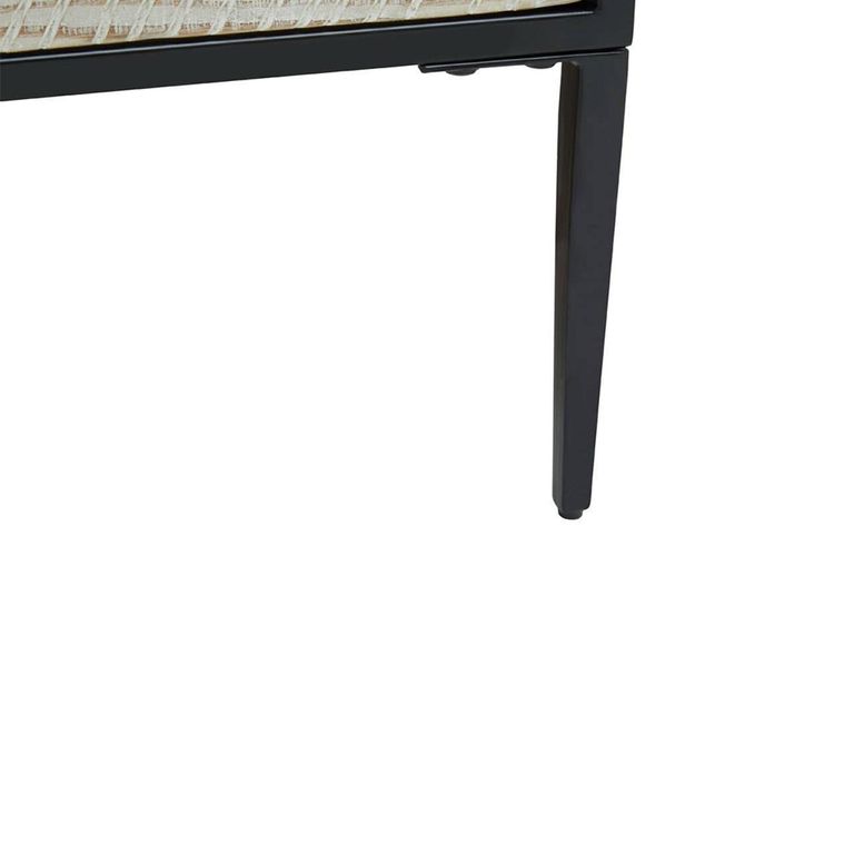 Luxor Coffee Table - Black and Grey Pine Wood - 2 Drawer