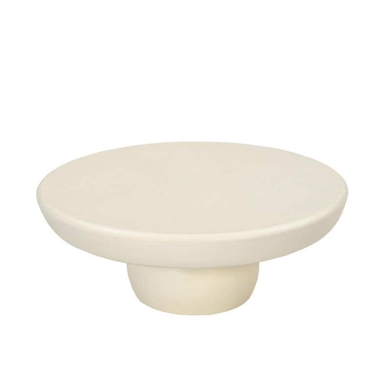 Brix Dune Coffee Table - Round - Low - Sandy - Concrete