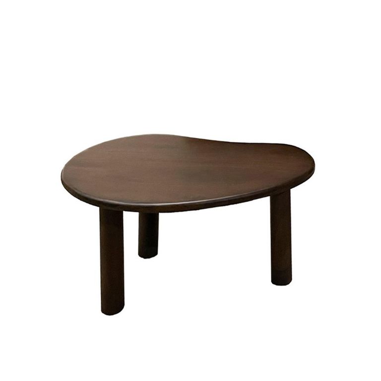Brix Nubi Coffee Table - Kidney - Set of 2 - Chestnut - Mango Wood