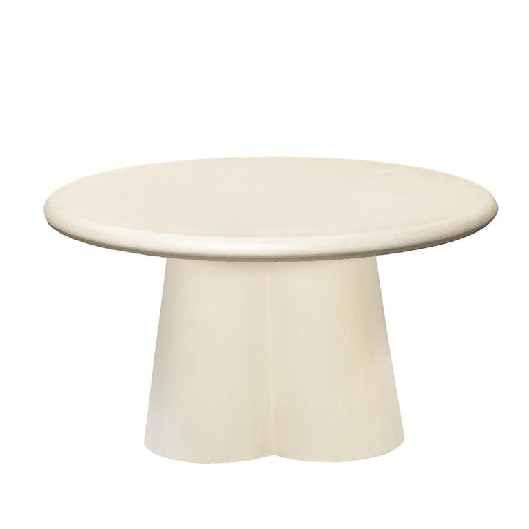 Brix Clubs Coffee Table - Round - Sandy - Concrete