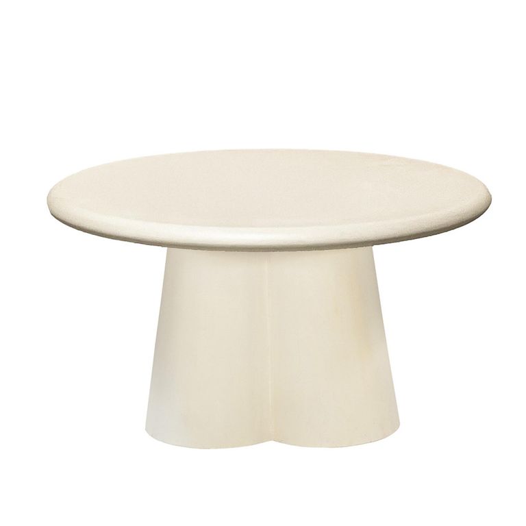 Brix Clubs Coffee Table - Round - Sandy - Concrete