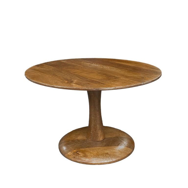 Brix Vivian Coffee Table - Round - Natural - Mango Wood