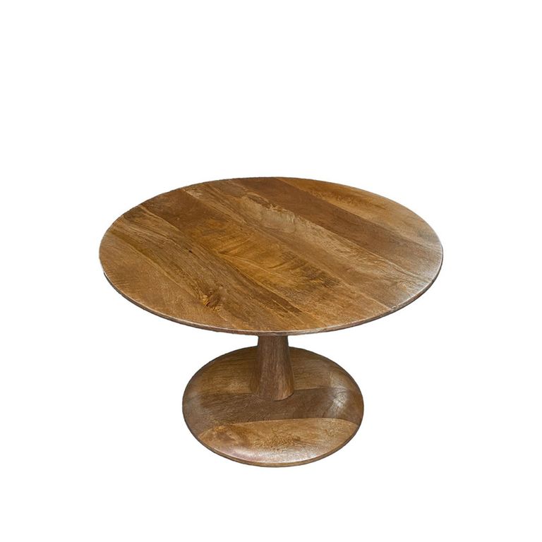 Brix Vivian Coffee Table - Round - Natural - Mango Wood