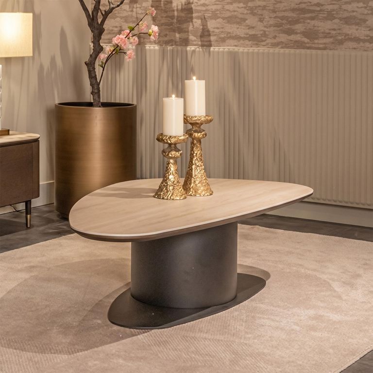 Ritz Beige Ceramic Top Coffee Table