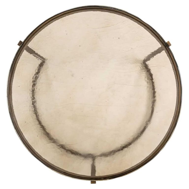Cleo Coffee Table - 2 Tier - Round - Gold - Glass and Metal