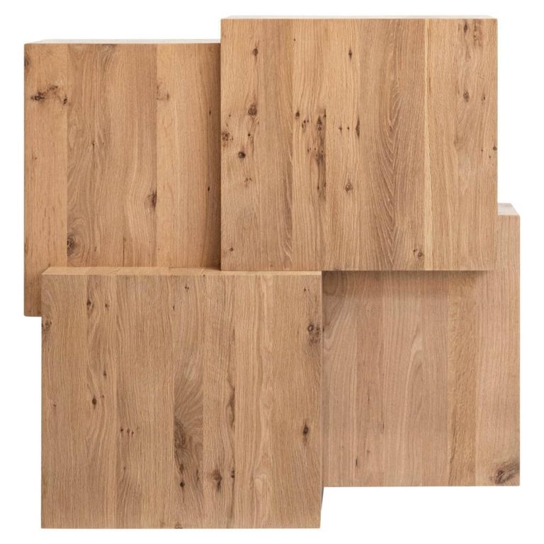 Lennox Coffee Table - Low - Natural - Oak
