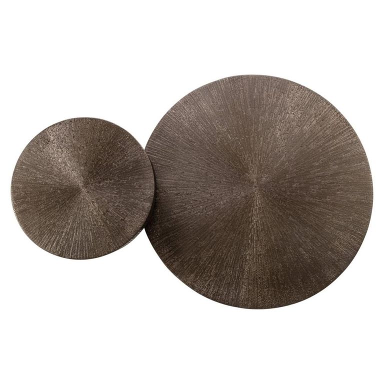 Lindo Coffee Table - Set of 2 - Round - Brunzae - Metal