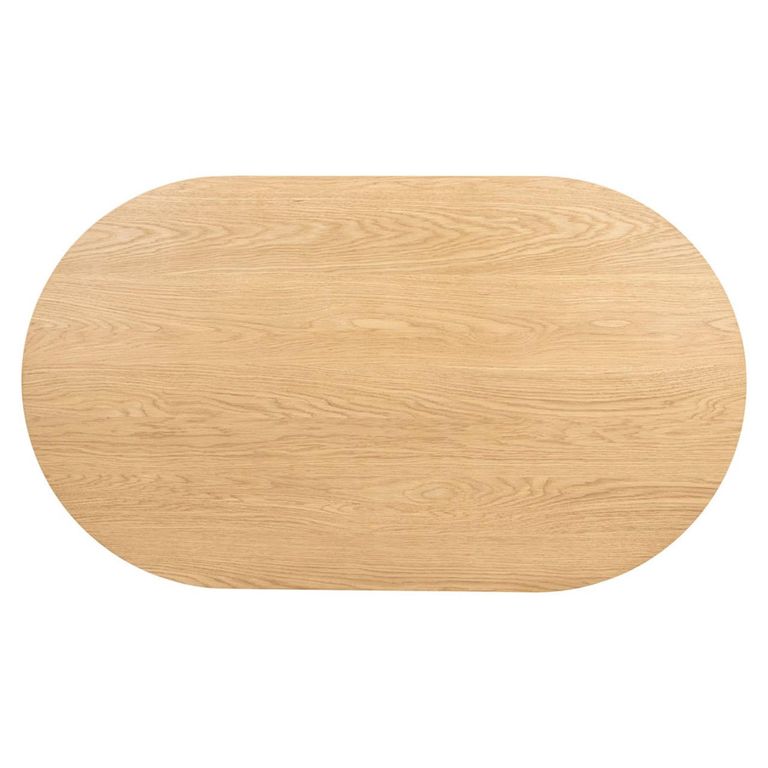 Belfort Coffee Table - Oval - Natural - Oak
