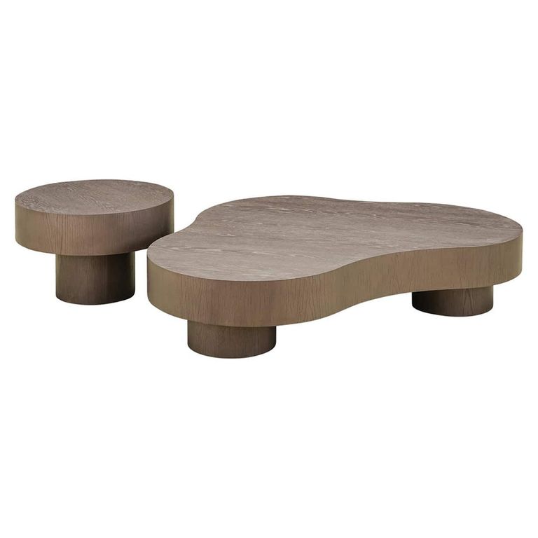 Bogor Set of 2 Bronze Coffee Tables
