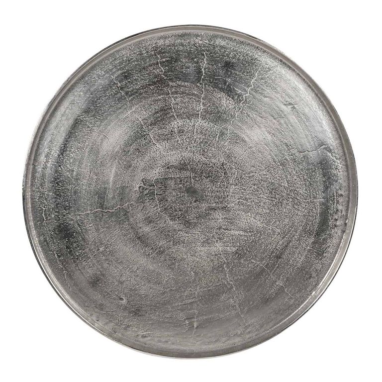 Lyam Silver Tray Round Coffee Table
