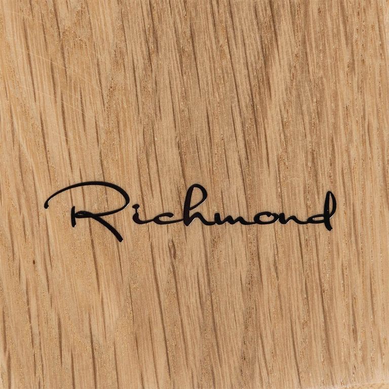 Riva Natural Oak Abstract Shape Coffee Table