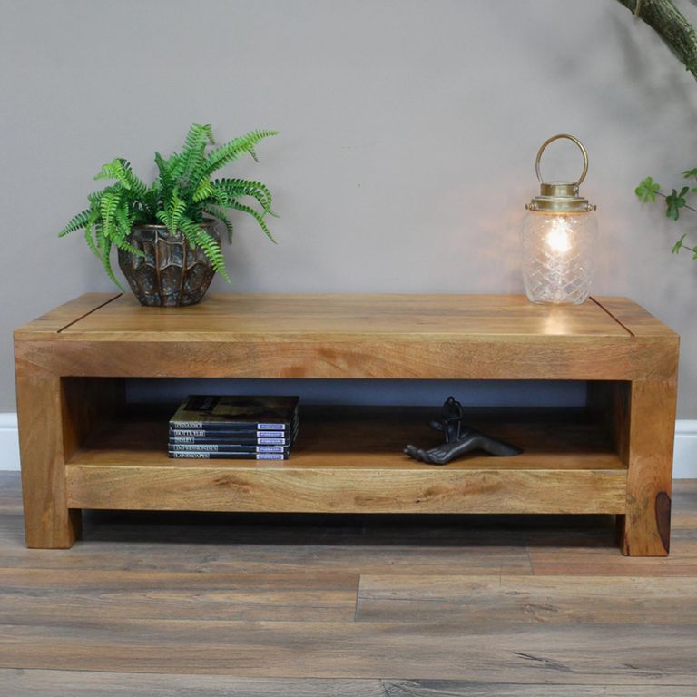 Coffee Table - Rustic - Mango Wood