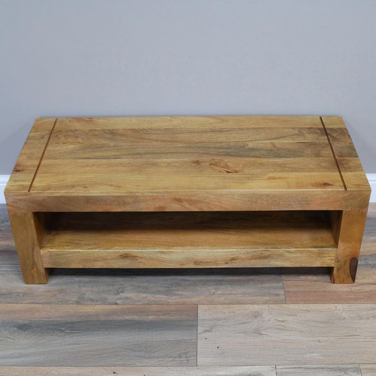 Coffee Table - Rustic - Mango Wood