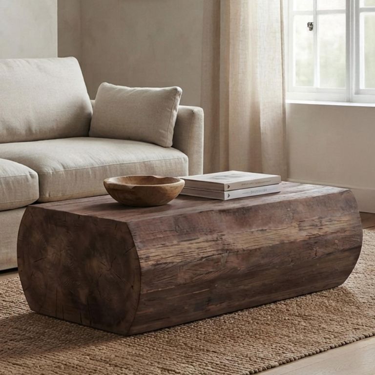 Bassano Coffee Table - Natural - Teak Wood