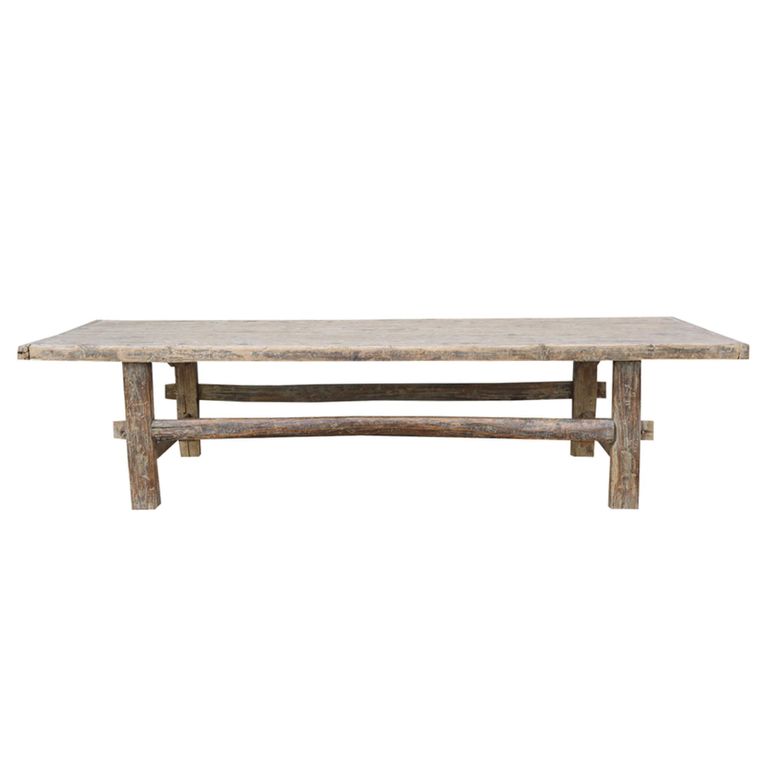 Coffee Table - Rustic Grey - Distressed Wood