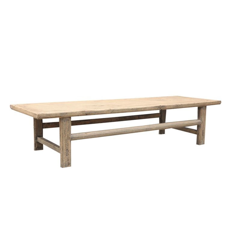 Coffee Table - Large - Rustic Natural - Distressed Wood