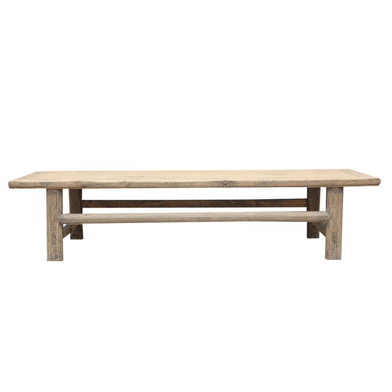 Coffee Table - Large - Rustic Natural - Distressed Wood