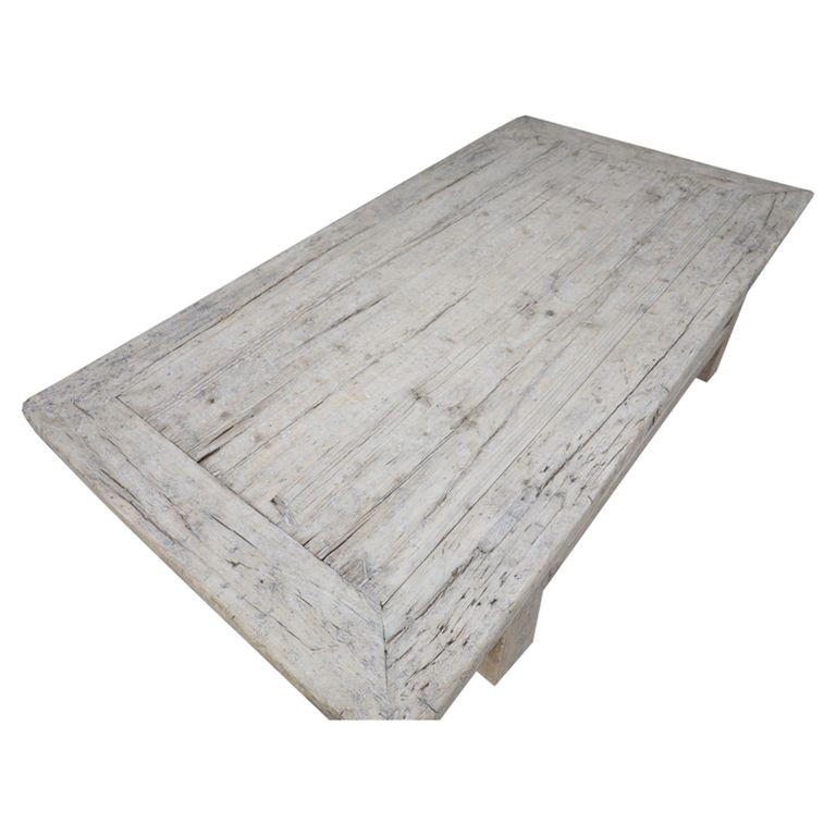 Coffee Table - Rustic Natural - Distressed Wood