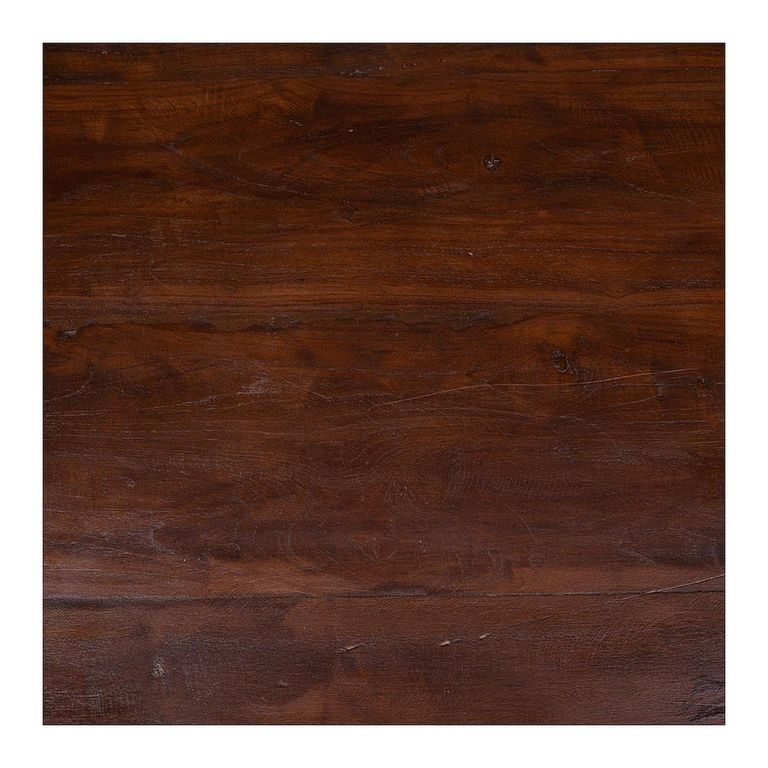 Carved Coffee Table - Brown - Wooden