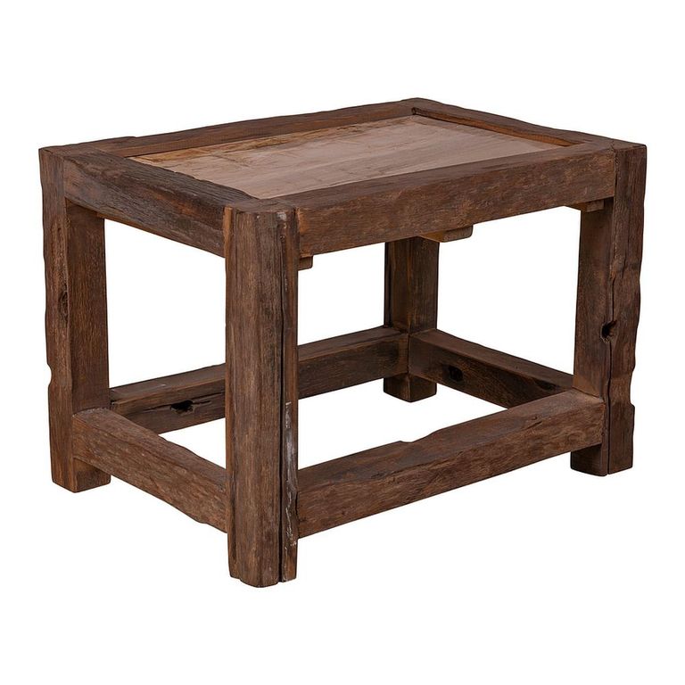 Coffee Table - Rustic Brown - Petrified Wood